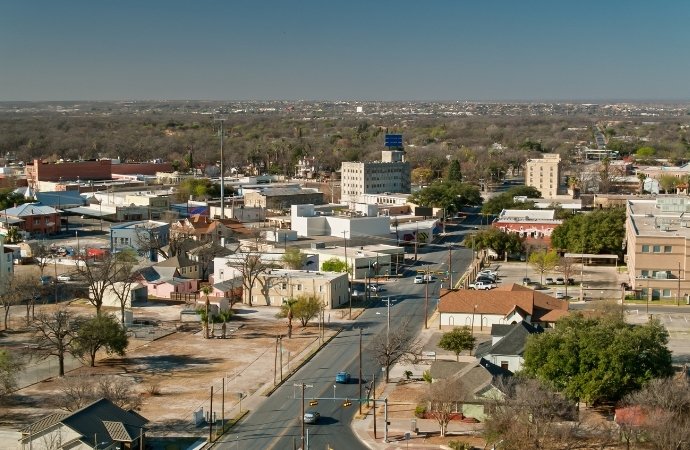 del rio texas aerial view